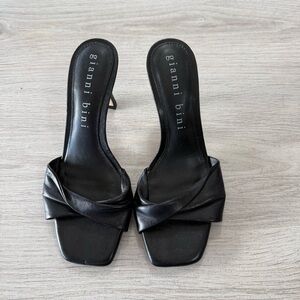 Gianni Bini Black Heeled Sandals